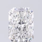 Lab-Grown 2.71 Carat Radiant Cut Diamond color E Clarity VS1 With GIA Certificate, precious stones, engagement diamonds