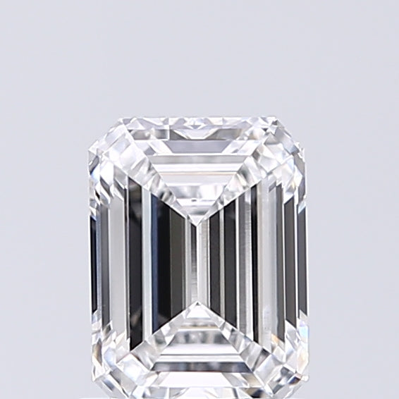 Lab-Grown 1.04 Carat Emerald Cut Diamond color D Clarity VVS2, precious stones, engagement diamonds