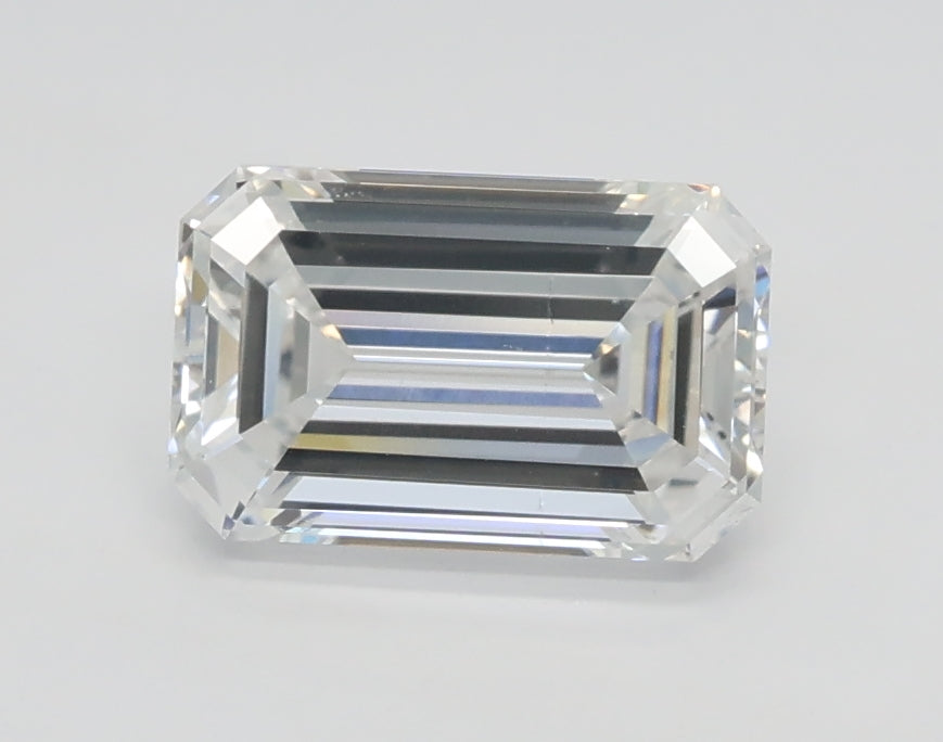 Lab-Grown 1.01 Carat Emerald Cut Diamond color D Clarity VS2, precious stones, engagement diamonds