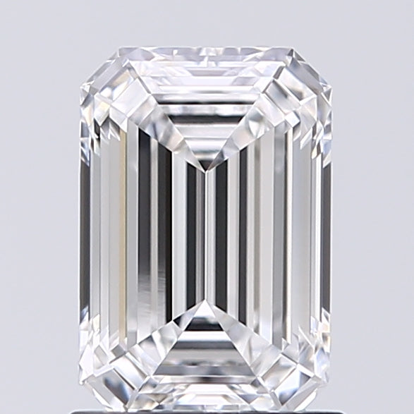 Lab-Grown 1.02 Carat Emerald Cut Diamond color D Clarity VVS1, precious stones, engagement diamonds