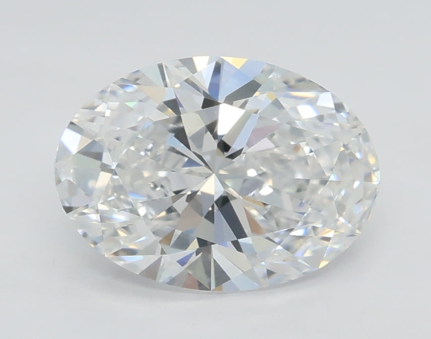 Lab-Grown 1.42 Carat Oval Shape Diamond color D Clarity VS1, precious stones, engagement diamonds