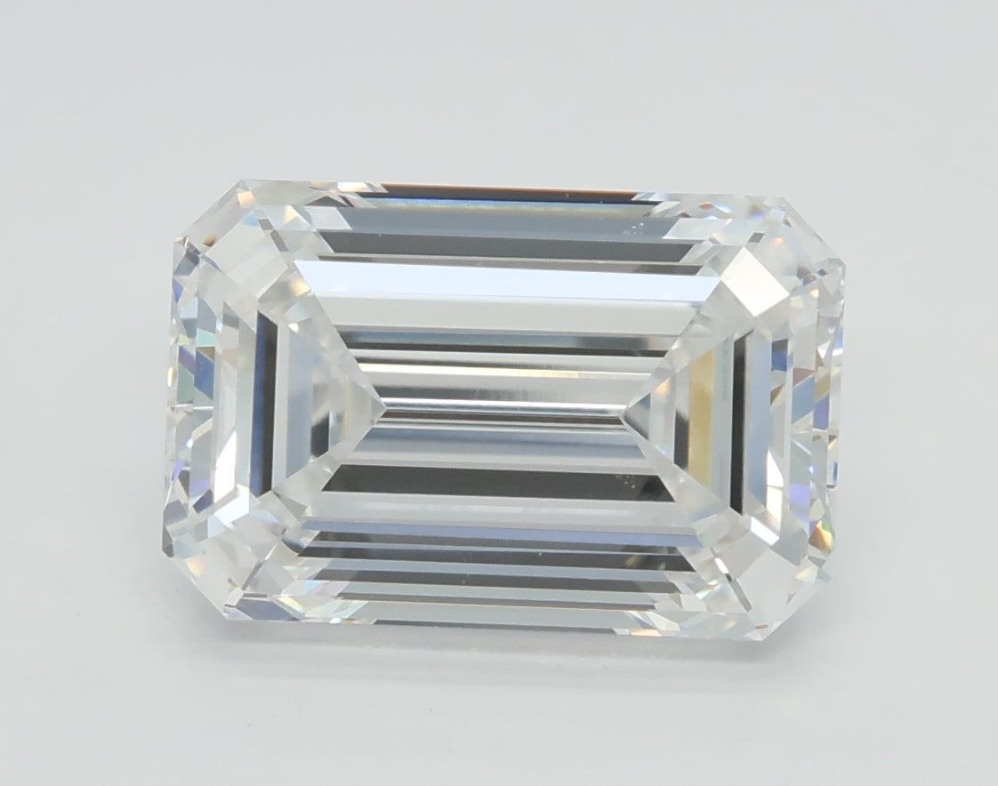 Lab-Grown 3.02 Carat Emerald Cut Diamond color D Clarity VVS2 With GIA Certificate, precious stones, engagement diamonds