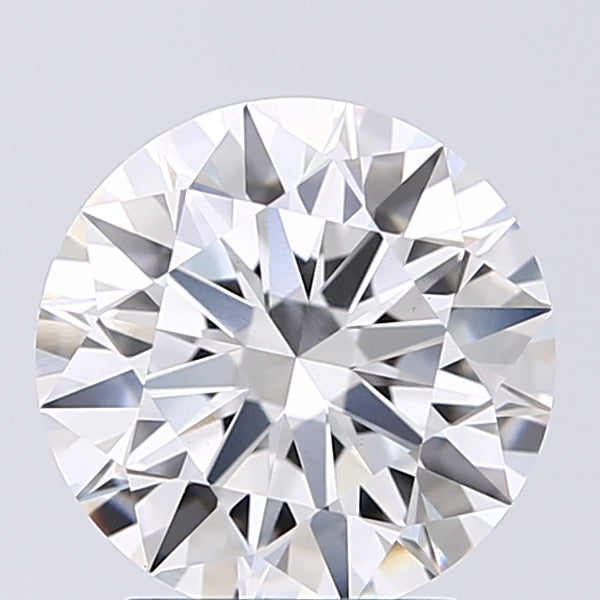 Lab-Grown 2.09 Carat Round Brilliant Diamond color E Clarity VS1 With GIA Certificate, precious stones, engagement diamonds