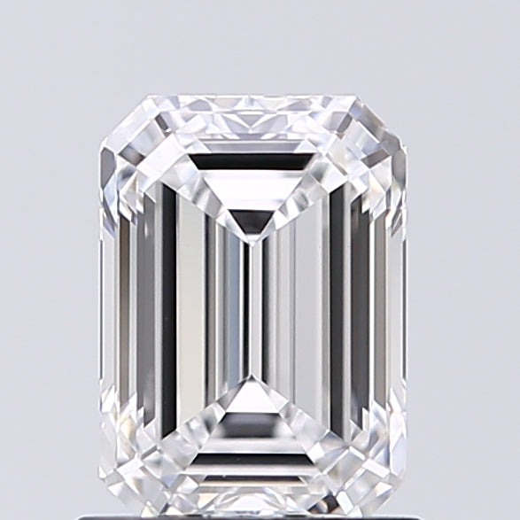 Lab-Grown 1.01 Carat Emerald Cut Diamond color D Clarity VVS2, precious stones, engagement diamonds