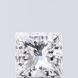 Lab-Grown 1.01 Carat Princess Cut Diamond color D Clarity VVS2, precious stones, engagement diamonds