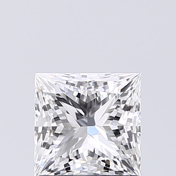 Lab-Grown 1.01 Carat Princess Cut Diamond color D Clarity VVS2, precious stones, engagement diamonds