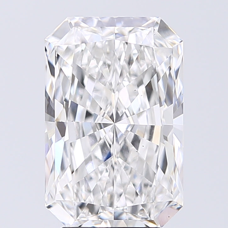 Lab-Grown 3.51 Carat Radiant Cut Diamond color E Clarity VS2 With GIA Certificate, precious stones, engagement diamonds