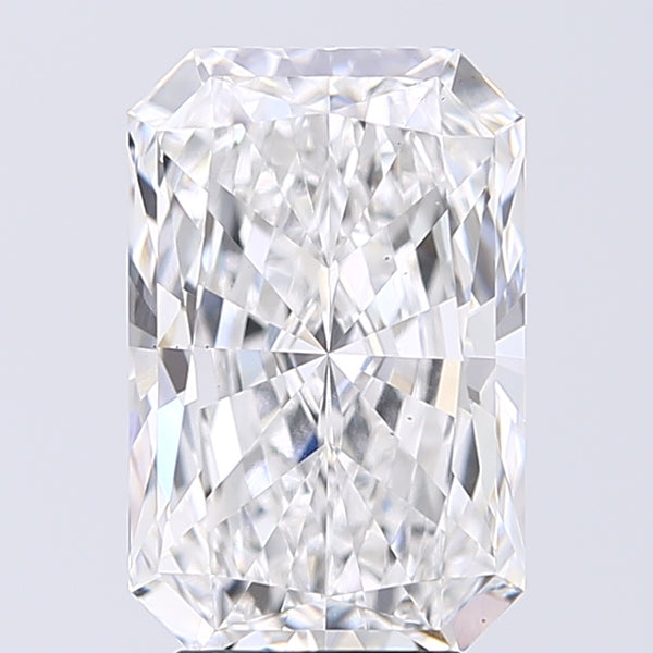 Lab-Grown 3.51 Carat Radiant Cut Diamond color E Clarity VS2 With GIA Certificate, precious stones, engagement diamonds