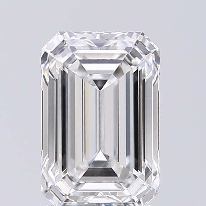 Lab-Grown 1.91 Carat Emerald Cut Diamond color E Clarity VVS2 With GIA Certificate, precious stones, engagement diamonds