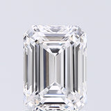 Lab-Grown 1.52 Carat Emerald Cut Diamond color D Clarity VVS2, precious stones, engagement diamonds