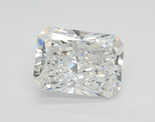 Lab-Grown 1.50 Carat Radiant Cut Diamond color D Clarity VVS2, precious stones, engagement diamonds