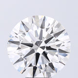 Lab-Grown 7.04 Carat Round Brilliant Diamond color F Clarity VVS2 With GIA Certificate, precious stones, engagement diamonds