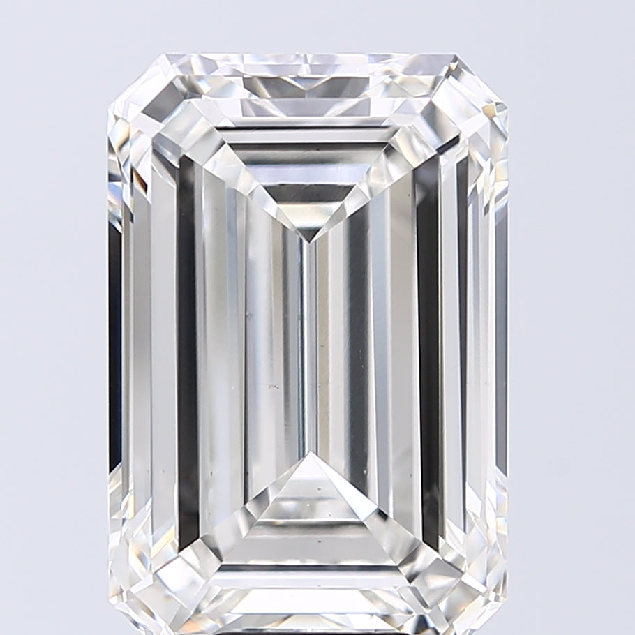 Lab-Grown 10.03 Carat Emerald Cut Diamond color G Clarity VS1, precious stones, engagement diamonds
