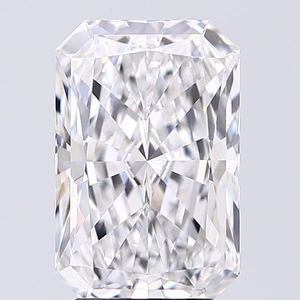 Lab-Grown 2.94 Carat Radiant Cut Diamond color E Clarity VVS1 With GIA Certificate, precious stones, engagement diamonds