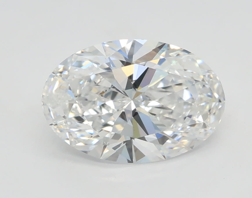 Lab-Grown 1.08 Carat Oval Shape Diamond color D Clarity VS1, precious stones, engagement diamonds