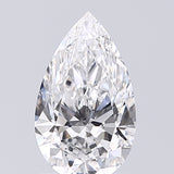 Lab-Grown 1.02 Carat Pear Shape Diamond color D Clarity VVS2, precious stones, engagement diamonds