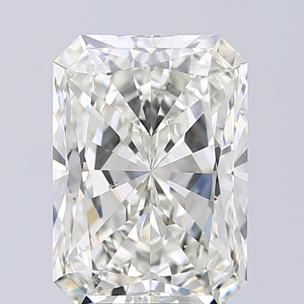 Lab-Grown 4.51 Carat Radiant Cut Diamond color K Clarity SI1 With GIA Certificate, precious stones, engagement diamonds