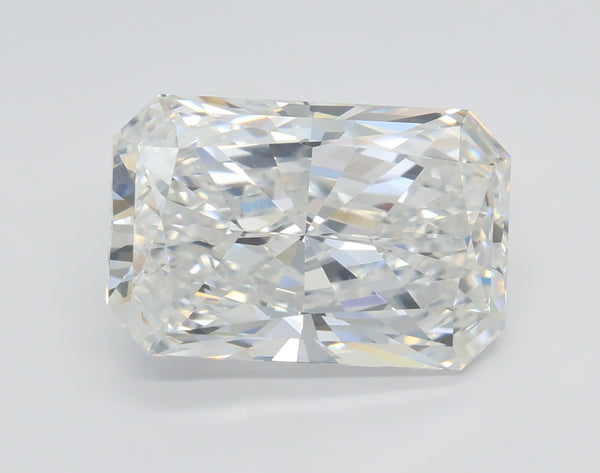 Lab-Grown 4.02 Carat Radiant Cut Diamond color E Clarity VVS2 With GIA Certificate, precious stones, engagement diamonds