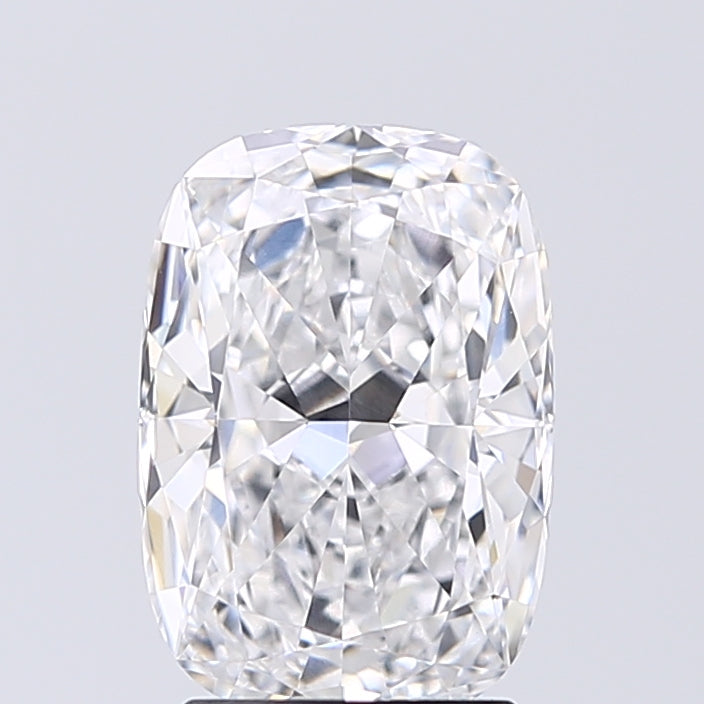 Lab-Grown 2.02 Carat Cushion Modified Brilliant Cut Diamond color D Clarity VVS2 With GIA Certificate, precious stones, engagement diamonds
