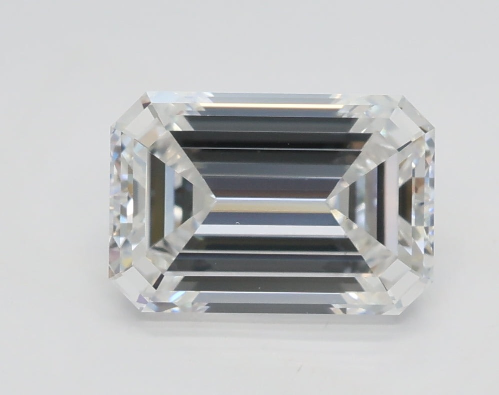 Lab-Grown 2.01 Carat Emerald Cut Diamond color E Clarity VS2 With GIA Certificate, precious stones, engagement diamonds