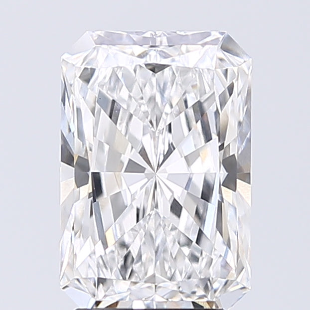 Lab-Grown 2.53 Carat Radiant Cut Diamond color D Clarity VS1 With GIA Certificate, precious stones, engagement diamonds