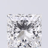 Lab-Grown 2.26 Carat Princess Cut Diamond color D Clarity VS2, precious stones, engagement diamonds