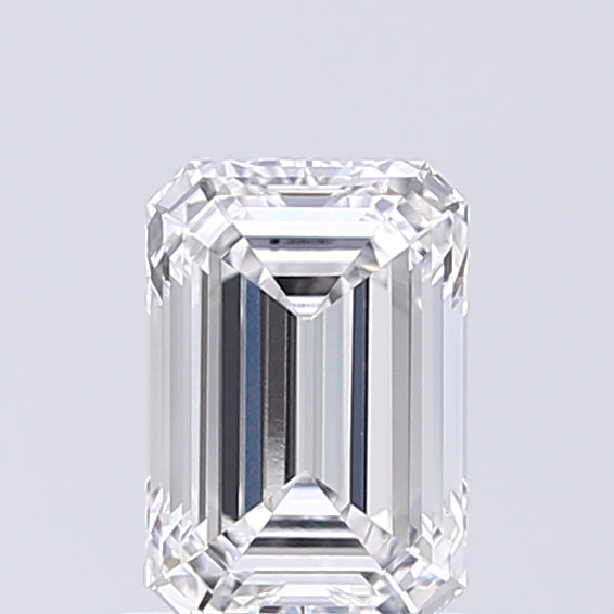 Lab-Grown 1.02 Carat Emerald Cut Diamond color D Clarity VVS1, precious stones, engagement diamonds