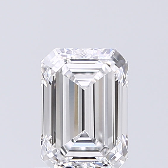 Lab-Grown 1.01 Carat Emerald Cut Diamond color D Clarity VVS2, precious stones, engagement diamonds