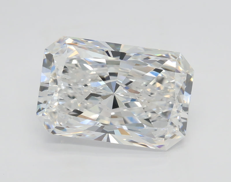 Lab-Grown 2.53 Carat Radiant Cut Diamond color D Clarity VVS2 With GIA Certificate, precious stones, engagement diamonds