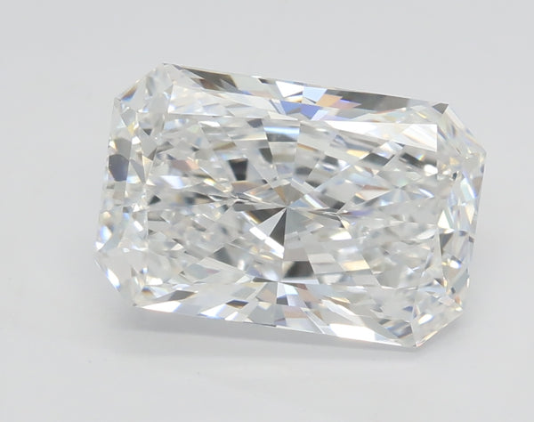 Lab-Grown 2.11 Carat Radiant Cut Diamond color D Clarity VVS2 With GIA Certificate, precious stones, engagement diamonds