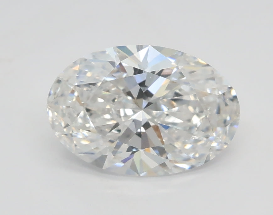 Lab-Grown 1.02 Carat Oval Shape Diamond color D Clarity VS1, precious stones, engagement diamonds