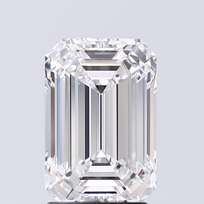 Lab-Grown 2.05 Carat Emerald Cut Diamond color E Clarity VVS2 With GIA Certificate, precious stones, engagement diamonds