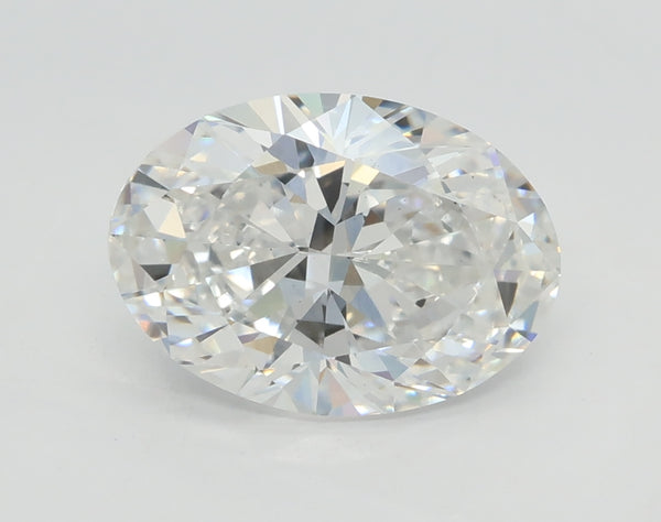 Lab-Grown 2.01 Carat Oval Shape Diamond color E Clarity VS2 With GIA Certificate, precious stones, engagement diamonds