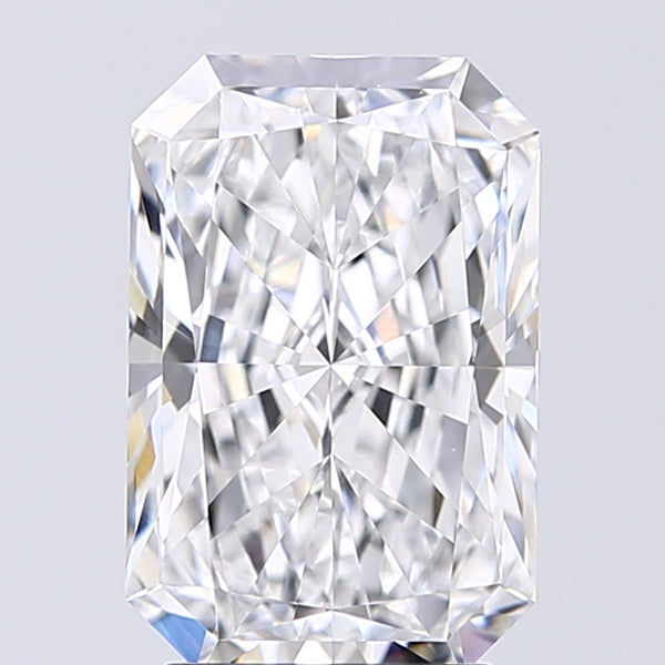 Lab-Grown 2.54 Carat Radiant Cut Diamond color D Clarity VVS1 With GIA Certificate, precious stones, engagement diamonds