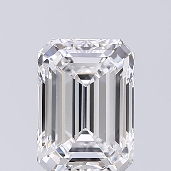 Lab-Grown 1.01 Carat Emerald Cut Diamond color D Clarity VVS1, precious stones, engagement diamonds