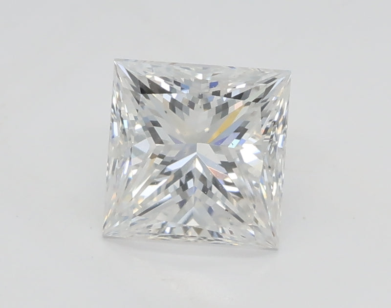 Lab-Grown 1.02 Carat Princess Cut Diamond color D Clarity VS2, precious stones, engagement diamonds