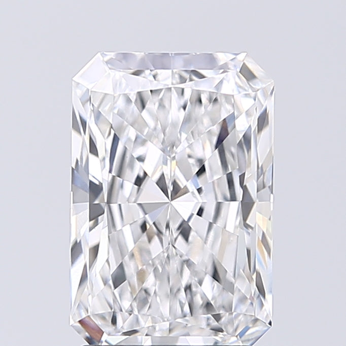 Lab-Grown 2.04 Carat Radiant Cut Diamond color D Clarity VVS2 With GIA Certificate, precious stones, engagement diamonds