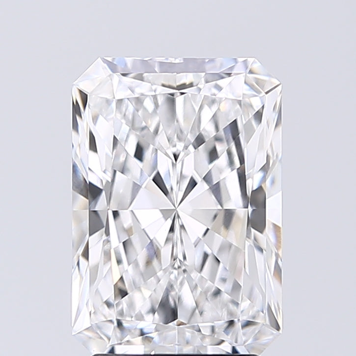 Lab-Grown 2.52 Carat Radiant Cut Diamond color D Clarity VVS2 With GIA Certificate, precious stones, engagement diamonds