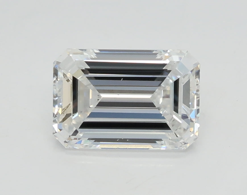 Lab-Grown 1.01 Carat Emerald Cut Diamond color D Clarity VS2, precious stones, engagement diamonds
