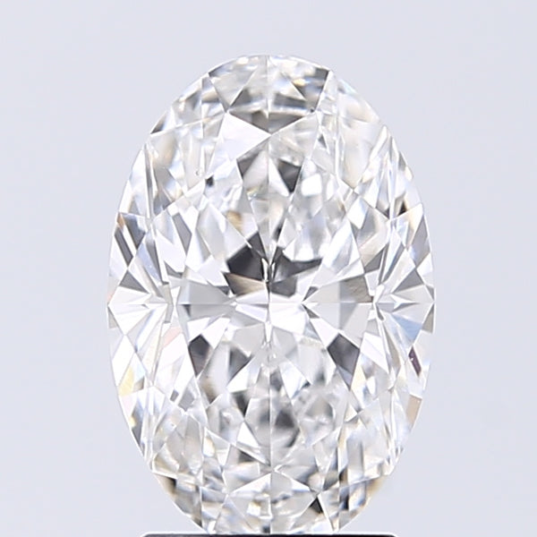 Lab-Grown 2.03 Carat Oval Shape Diamond color D Clarity VS1 With GIA Certificate, precious stones, engagement diamonds