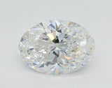 Lab-Grown 1.04 Carat Oval Shape Diamond color D Clarity VS1, precious stones, engagement diamonds