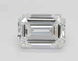 Lab-Grown 2.02 Carat Emerald Cut Diamond color E Clarity VS1 With GIA Certificate, precious stones, engagement diamonds