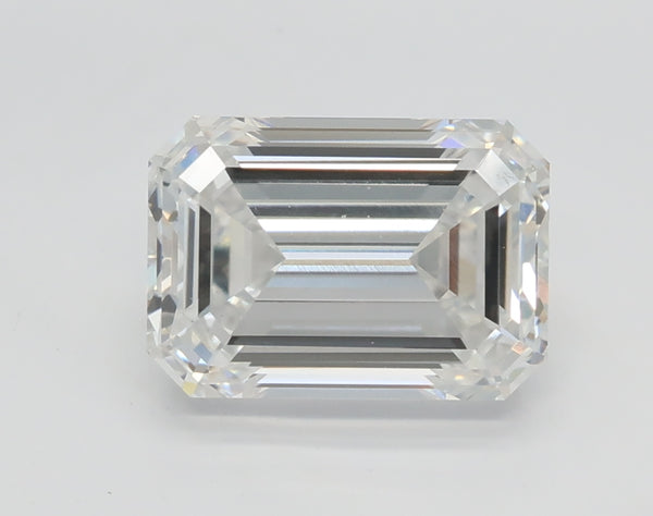 Lab-Grown 2.02 Carat Emerald Cut Diamond color E Clarity VS1 With GIA Certificate, precious stones, engagement diamonds