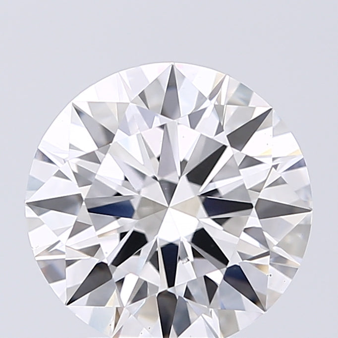 Lab-Grown 2.72 Carat Round Brilliant Diamond color D Clarity VS2 With GIA Certificate, precious stones, engagement diamonds