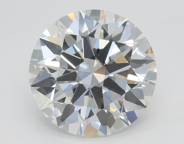 Lab-Grown 2.07 Carat Round Brilliant Diamond color D Clarity VS1 With GIA Certificate, precious stones, engagement diamonds