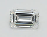 Lab-Grown 1.01 Carat Emerald Cut Diamond color E Clarity VS1, precious stones, engagement diamonds