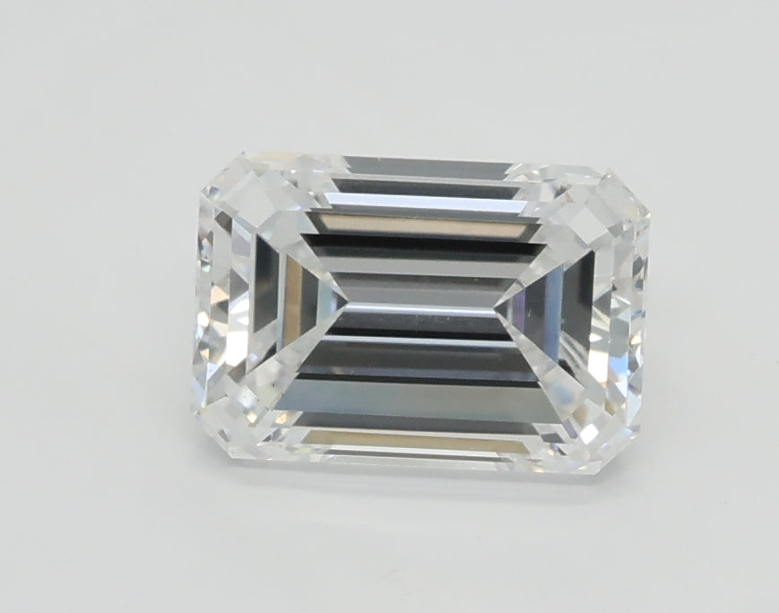 Lab-Grown 1.02 Carat Emerald Cut Diamond color D Clarity VS1, precious stones, engagement diamonds
