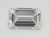 Lab-Grown 1.91 Carat Emerald Cut Diamond color E Clarity VS1 With GIA Certificate, precious stones, engagement diamonds