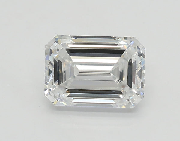 Lab-Grown 1.01 Carat Emerald Cut Diamond color D Clarity VVS2, precious stones, engagement diamonds