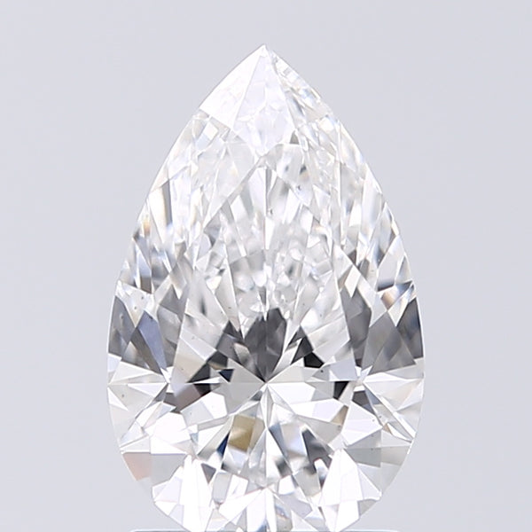 Lab-Grown 1.40 Carat Pear Shape Diamond color D Clarity VS1, precious stones, engagement diamonds